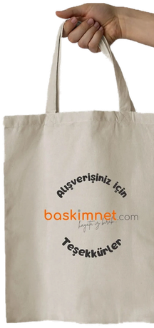 baskılı bez çanta